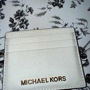 Michaels White Card Holder